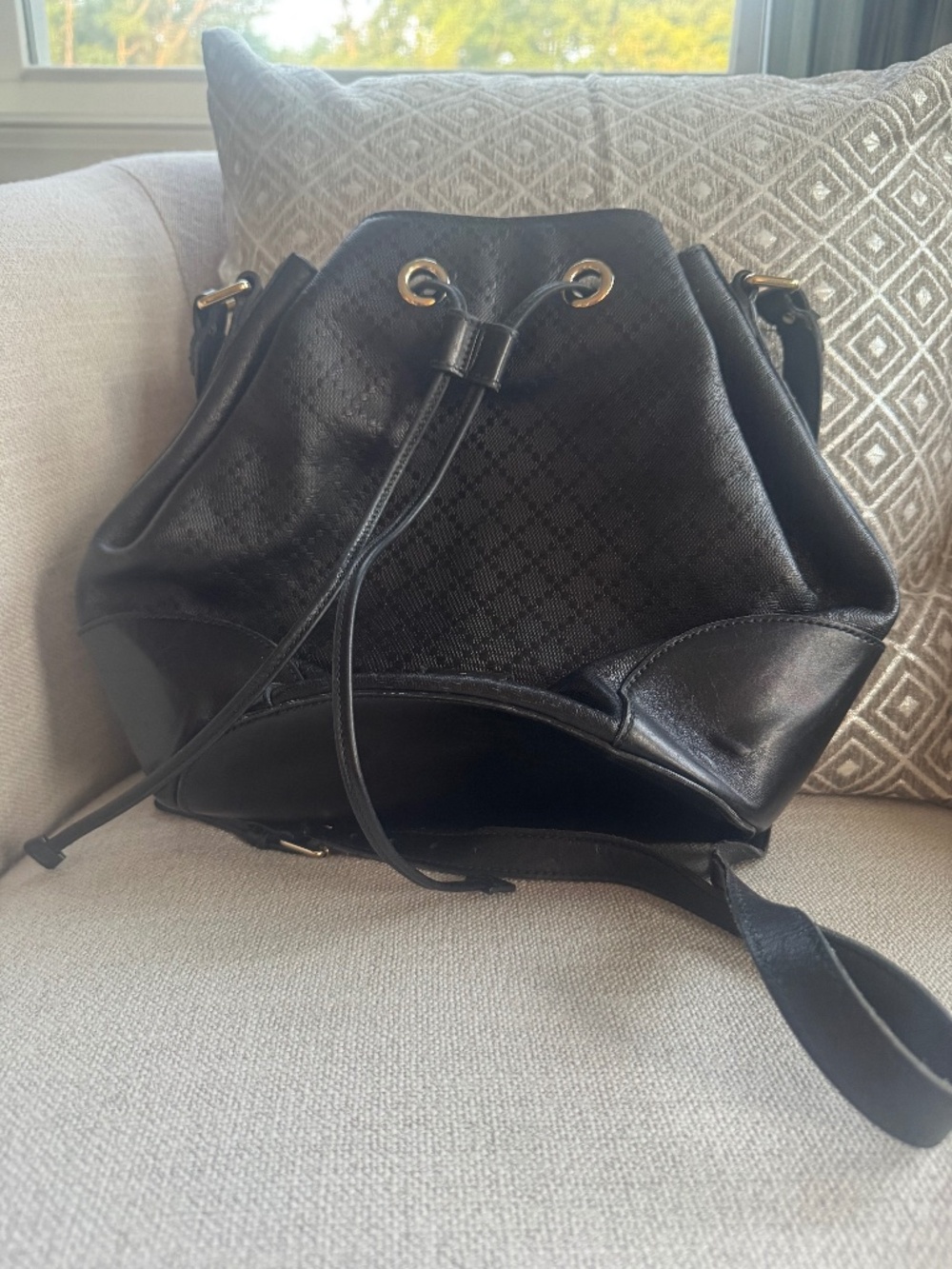 Gucci Diamante Drawstring Bucket Bag
